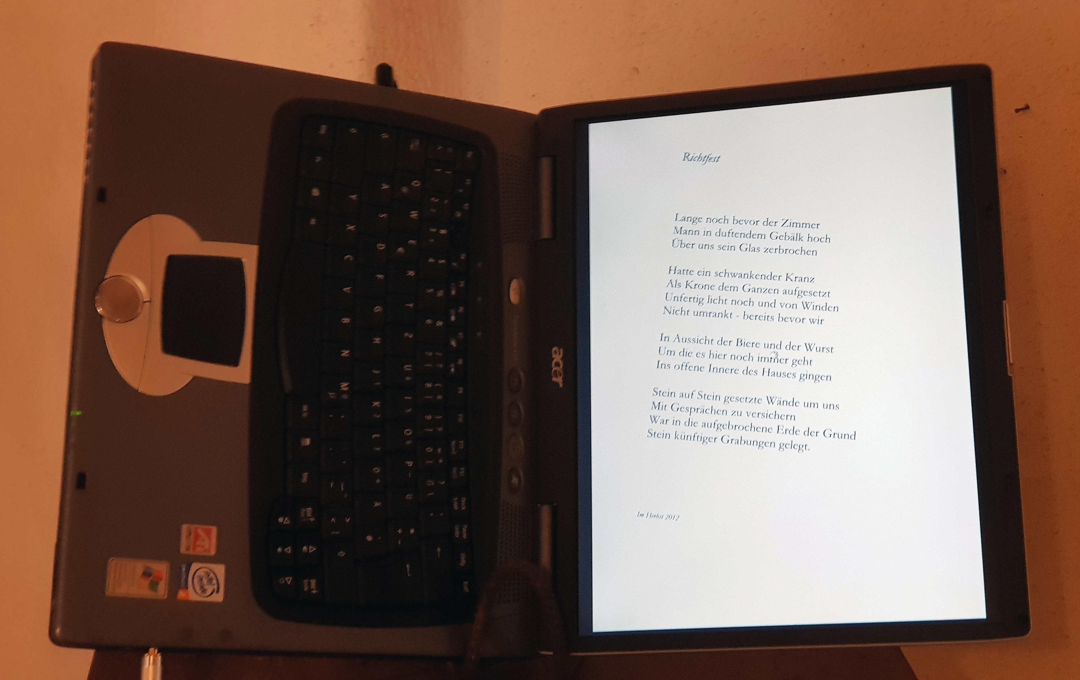 Gef&uuml;hlshaushalte u andere Warten,
Teil der Installation 2020,
Foto: Tilo Hofmann