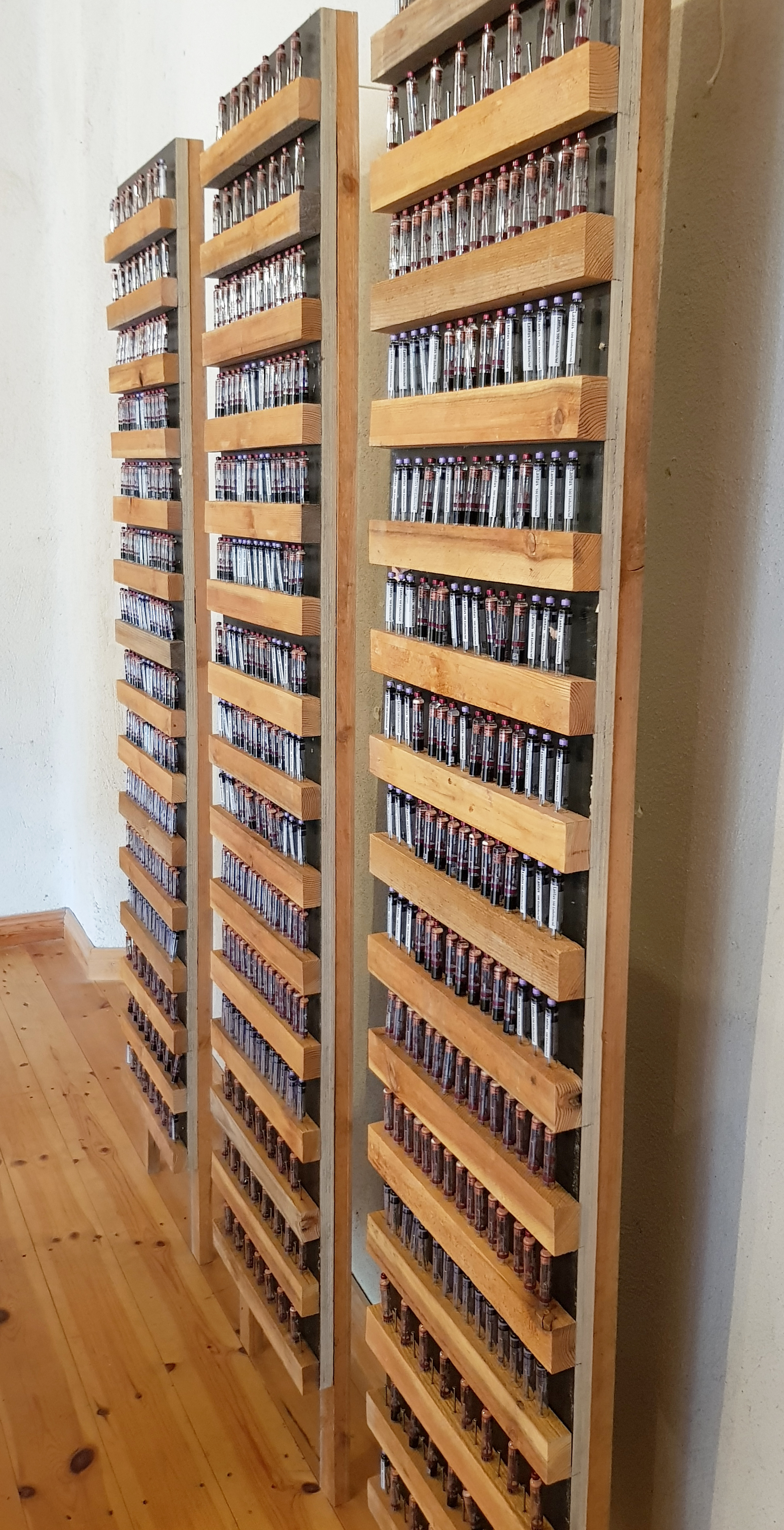 Gef&uuml;hlshaushalte u andere Warten,
Teil der Installation 2020,
Foto: Tilo Hofmann